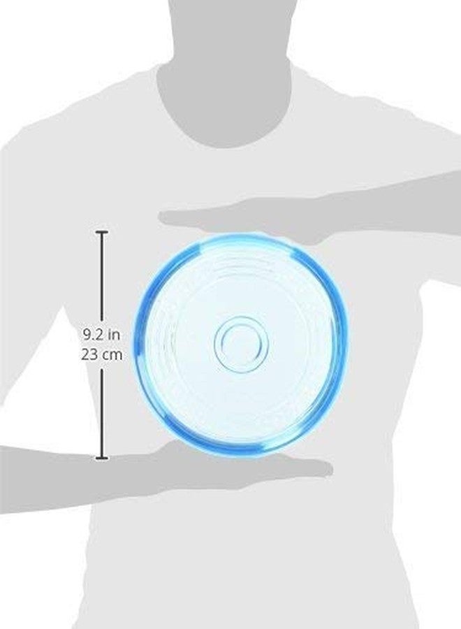 KittuPet لعبة فريسبي كيتو بيت 9 بوصة من المطاط الطبيعي للكلاب، لعبة طبق طائر غير سامة للحيوانات الأليفة للعب والتدريب - Image 5